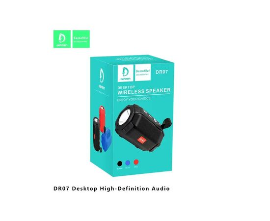 Акустическая система Denmen DR07 Red (DR07-RD), изображение 5 Акустическая система Denmen DR07 Red (DR07-RD), изображение 5