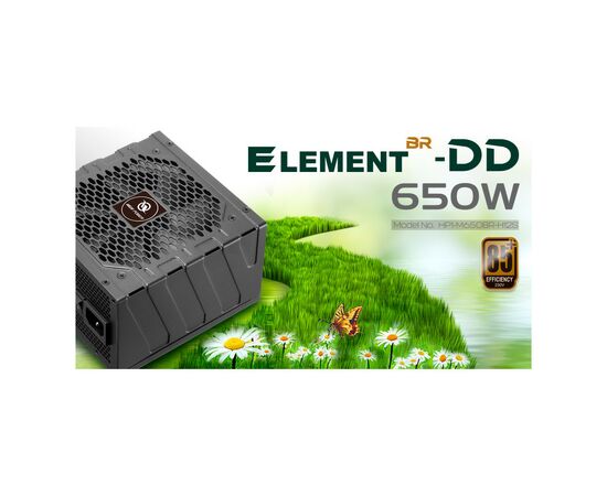 Блок питания HighPower 650W (HP1-M650BR-H12S), изображение 6 Блок питания HighPower 650W (HP1-M650BR-H12S), изображение 6