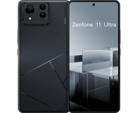 Мобильный телефон ASUS Zenfone 11 Ultra 16/512Gb Black (90AI00N7-M001H0)
