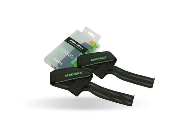 Кистьові лямки MadMax MFA-269 Non slide & slip wrist straps Black (MFA-269-U)