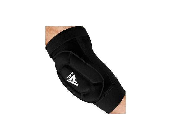 Фиксатор колена RDX Hosiery Elbow Foam Black/White L (HYP-EBW-L), изображение 3 Фиксатор колена RDX Hosiery Elbow Foam Black/White L (HYP-EBW-L), изображение 3