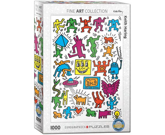 Пазл Eurographics Колаж Кейт Харінг 1000 елементів (6000-5513)