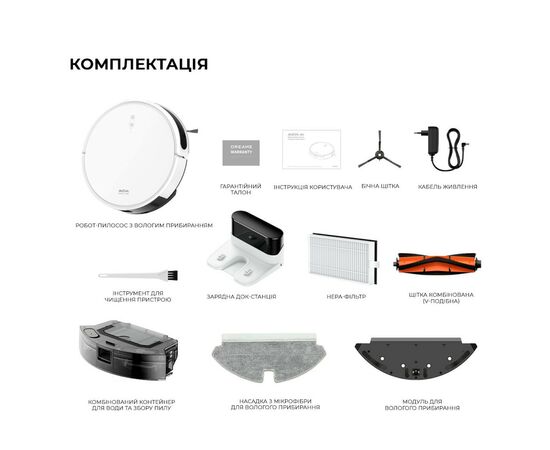 Пылесос Dreame Mova M1 (RPM1GA), изображение 2 Пылесос Dreame Mova M1 (RPM1GA), изображение 2