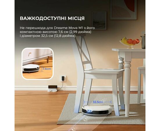 Пылесос Dreame Mova M1 (RPM1GA), изображение 3 Пылесос Dreame Mova M1 (RPM1GA), изображение 3