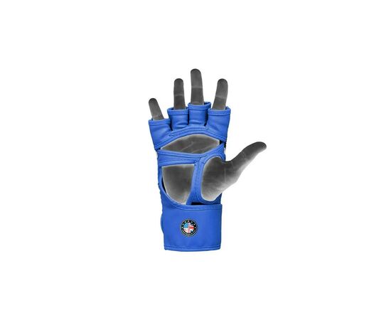 Перчатки для MMA RDX Aura Plus T-17 Blue/Black XL (GGR-T17UB-XL+), изображение 5 Перчатки для MMA RDX Aura Plus T-17 Blue/Black XL (GGR-T17UB-XL+), изображение 5