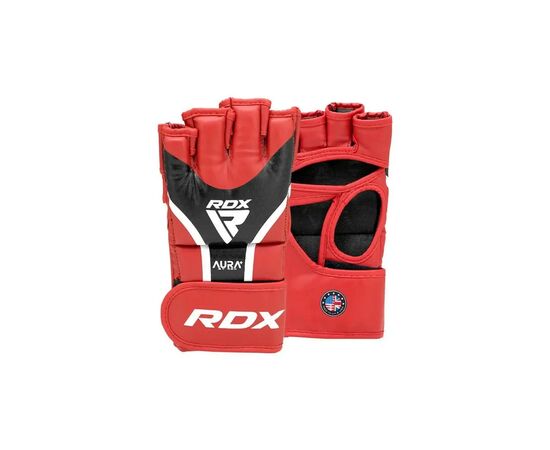 Перчатки для MMA RDX Aura Plus T-17 Red/Black L (GGR-T17RB-L+)