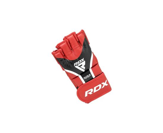 Перчатки для MMA RDX Aura Plus T-17 Red/Black M (GGR-T17RB-M+), изображение 3 Перчатки для MMA RDX Aura Plus T-17 Red/Black M (GGR-T17RB-M+), изображение 3