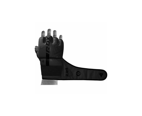 Перчатки для MMA RDX F6 Kara Matte Black Plus S/M (GSR-F6MB-S/M+), изображение 5 Перчатки для MMA RDX F6 Kara Matte Black Plus S/M (GSR-F6MB-S/M+), изображение 5