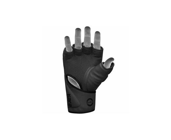 Перчатки для MMA RDX F6 Kara Matte Black Plus S/M (GSR-F6MB-S/M+), изображение 6 Перчатки для MMA RDX F6 Kara Matte Black Plus S/M (GSR-F6MB-S/M+), изображение 6