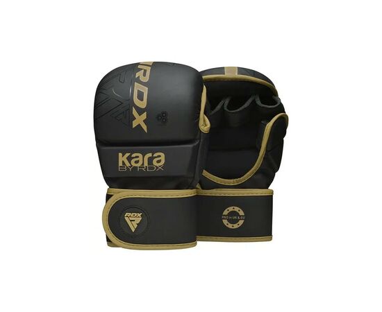 Перчатки для MMA RDX F6 Kara Matte Golden M (GGR-F6MGL-M), изображение 2 Перчатки для MMA RDX F6 Kara Matte Golden M (GGR-F6MGL-M), изображение 2