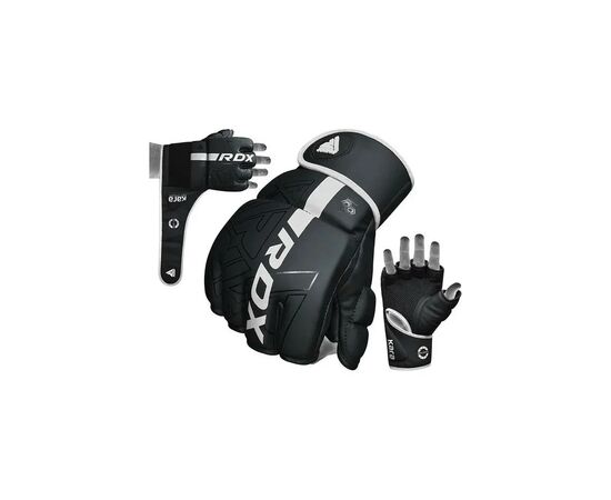 Перчатки для MMA RDX F6 Kara Matte White M (GGR-F6MW-M), изображение 7 Перчатки для MMA RDX F6 Kara Matte White M (GGR-F6MW-M), изображение 7