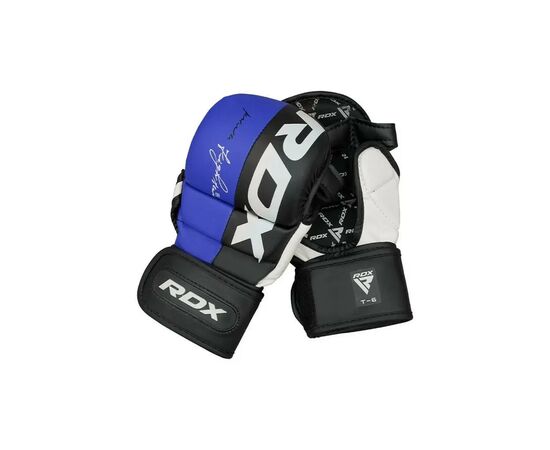 Перчатки для MMA RDX T6 Plus Rex Blue S (GGR-T6U-S+)