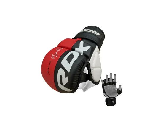 Перчатки для MMA RDX T6 Plus Rex Red XL (GGR-T6R-XL+), изображение 7 Перчатки для MMA RDX T6 Plus Rex Red XL (GGR-T6R-XL+), изображение 7