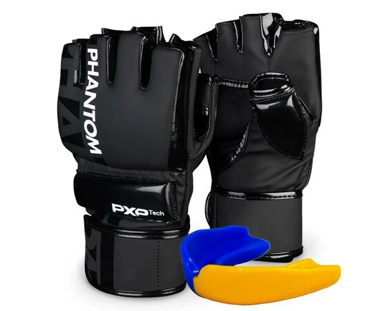 Перчатки для MMA Phantom Apex Hybrid Black S/M (PHMMAG2022-SM), изображение 4 Перчатки для MMA Phantom Apex Hybrid Black S/M (PHMMAG2022-SM), изображение 4