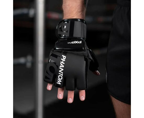 Перчатки для MMA Phantom Apex Hybrid Black S/M (PHMMAG2022-SM), изображение 5 Перчатки для MMA Phantom Apex Hybrid Black S/M (PHMMAG2022-SM), изображение 5