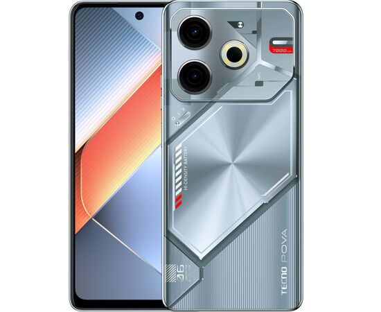 Мобильный телефон Tecno POVA 6 NEO 8/256GB Starry Silver (4894947023637)