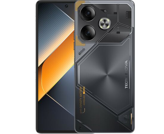 Мобильный телефон Tecno POVA 6 12/256GB Meteorite Grey (4894947019067)