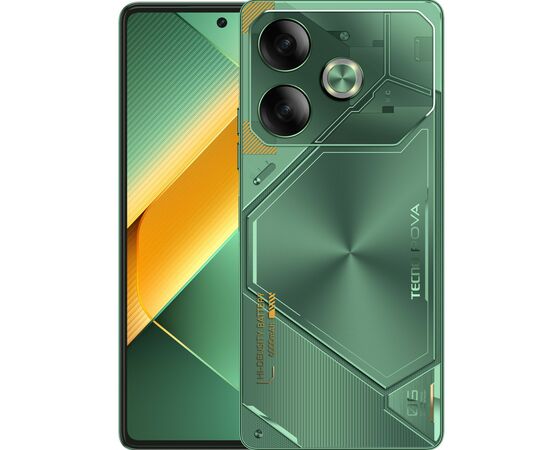 Мобильный телефон Tecno POVA 6 12/256GB Comet Green (4894947019081)
