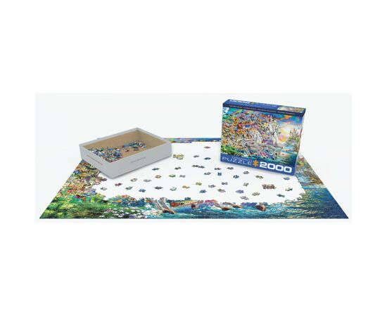 Пазл Eurographics Фэнтези Единорог 2000 элементов (8220-5551), изображение 3 Пазл Eurographics Фэнтези Единорог 2000 элементов (8220-5551), изображение 3