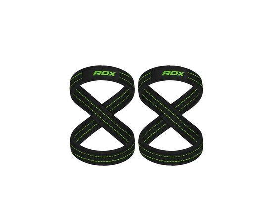 Кистьові лямки RDX Gym Lifting 8 Figure Straps Army Green M (WAC-W8AGN-M)