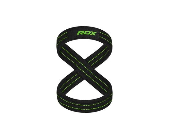 Кистевые лямки RDX Gym Lifting 8 Figure Straps Army Green S (WAC-W8AGN-S), изображение 4