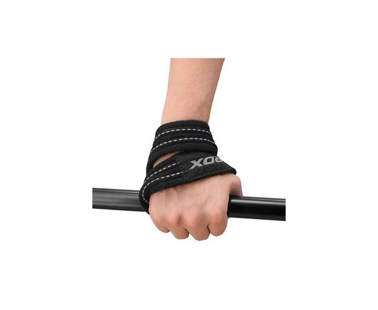 Кистевые лямки RDX Gym Lifting 8 Figure Straps Gray L (WAC-W8G-L), изображение 2