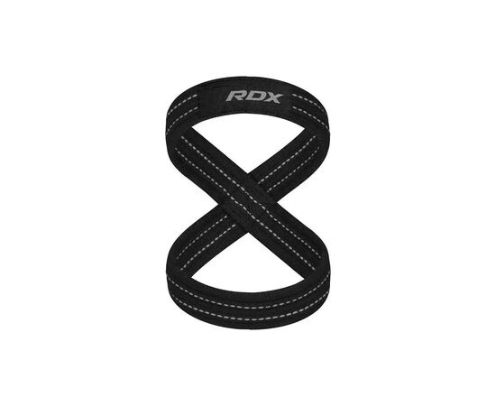 Кистевые лямки RDX Gym Lifting 8 Figure Straps Gray M (WAC-W8G-M), изображение 4 Кистевые лямки RDX Gym Lifting 8 Figure Straps Gray M (WAC-W8G-M), изображение 4