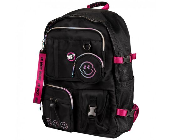 Рюкзак школьный Yes Neon Smile T-107 (559630), изображение 2