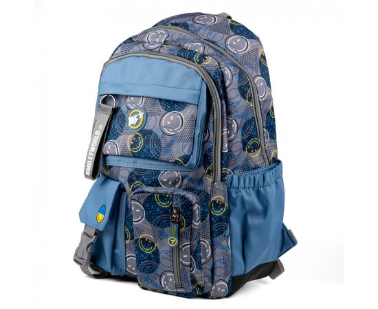 Рюкзак школьный Yes TS-43 Smiley World (559540), изображение 2 Рюкзак школьный Yes TS-43 Smiley World (559540), изображение 2