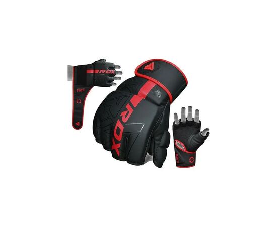 Перчатки для MMA RDX F6 Kara Matte Red L (GGR-F6MR-L), изображение 7 Перчатки для MMA RDX F6 Kara Matte Red L (GGR-F6MR-L), изображение 7