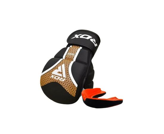 Перчатки для MMA RDX Shooter Aura Plus T-17 Black Golden L (GSR-T17BGL-L+), изображение 5 Перчатки для MMA RDX Shooter Aura Plus T-17 Black Golden L (GSR-T17BGL-L+), изображение 5