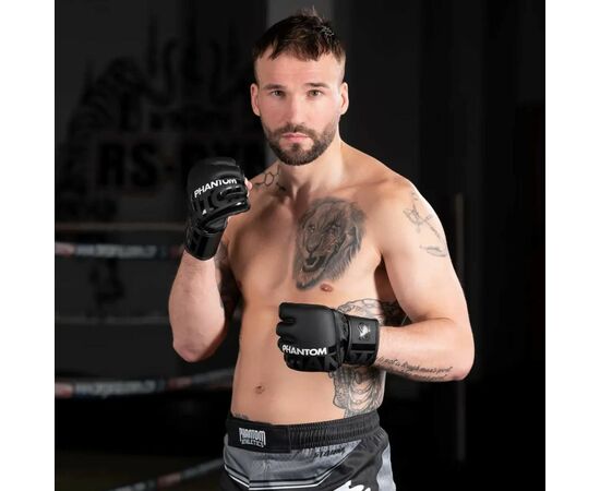 Перчатки для MMA Phantom Apex Black L/XL (PHMMAG2023-LXL), изображение 4 Перчатки для MMA Phantom Apex Black L/XL (PHMMAG2023-LXL), изображение 4