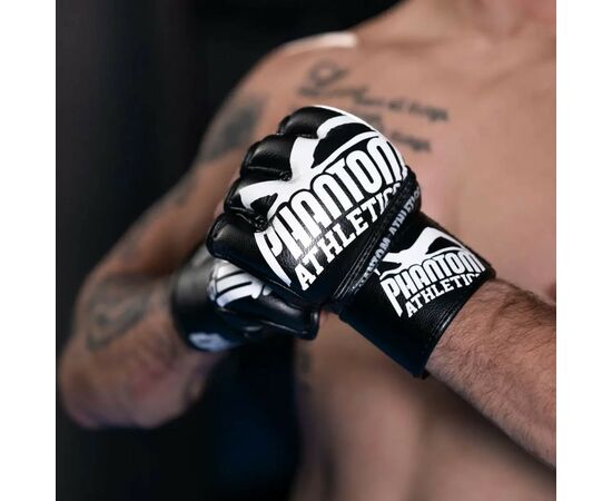 Перчатки для MMA Phantom Blackout Black S/M (PHMMAG1648-SM), изображение 4 Перчатки для MMA Phantom Blackout Black S/M (PHMMAG1648-SM), изображение 4