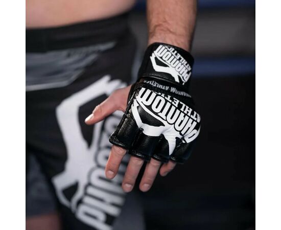 Перчатки для MMA Phantom Blackout Black S/M (PHMMAG1648-SM), изображение 6 Перчатки для MMA Phantom Blackout Black S/M (PHMMAG1648-SM), изображение 6