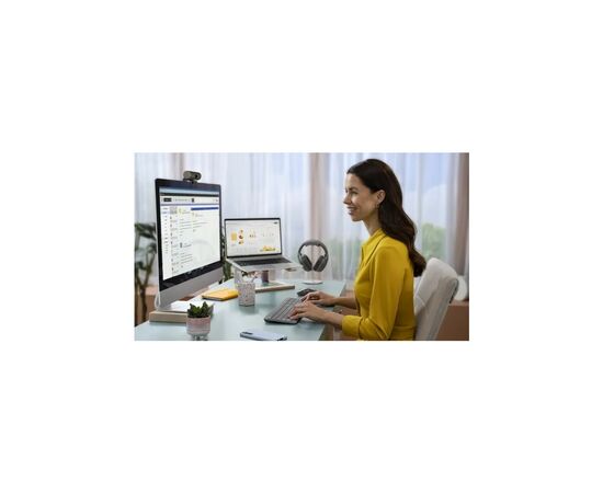 Комплект Logitech Signature Slim MK950 for Business Wireless/Bluetooth UA Graphite (920-012508), изображение 10 Комплект Logitech Signature Slim MK950 for Business Wireless/Bluetooth UA Graphite (920-012508), изображение 10