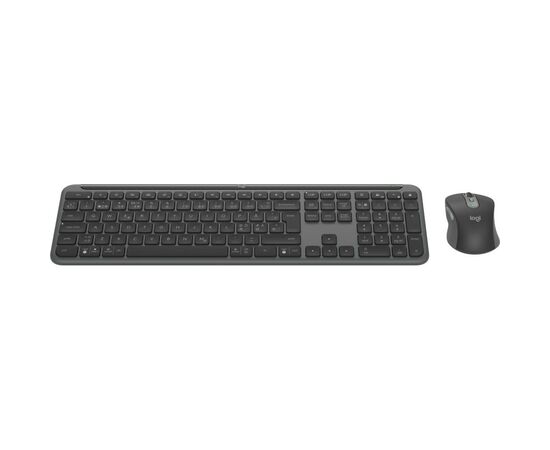 Комплект Logitech Signature Slim MK950 for Business Wireless/Bluetooth UA Graphite (920-012508), изображение 2 Комплект Logitech Signature Slim MK950 for Business Wireless/Bluetooth UA Graphite (920-012508), изображение 2