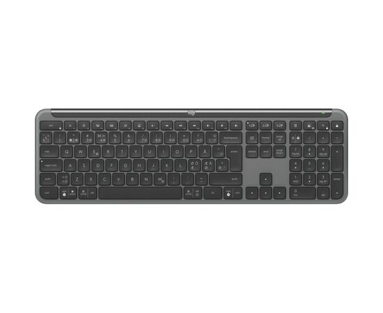 Комплект Logitech Signature Slim MK950 for Business Wireless/Bluetooth UA Graphite (920-012508), изображение 4 Комплект Logitech Signature Slim MK950 for Business Wireless/Bluetooth UA Graphite (920-012508), изображение 4