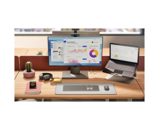 Комплект Logitech Signature Slim MK950 for Business Wireless/Bluetooth UA Graphite (920-012508), изображение 7 Комплект Logitech Signature Slim MK950 for Business Wireless/Bluetooth UA Graphite (920-012508), изображение 7