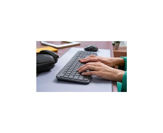 Комплект Logitech Signature Slim MK950 for Business Wireless/Bluetooth UA Graphite (920-012508), изображение 9 Комплект Logitech Signature Slim MK950 for Business Wireless/Bluetooth UA Graphite (920-012508), изображение 9