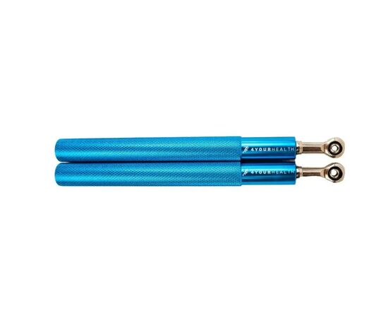 Скакалка 4yourhealth швидкісна Jump Rope Premium металева на підшипниках Блакитна (SALE_4YH_0200_Blue), изображение 3 Скакалка 4yourhealth швидкісна Jump Rope Premium металева на підшипниках Блакитна (SALE_4YH_0200_Blue), изображение 3