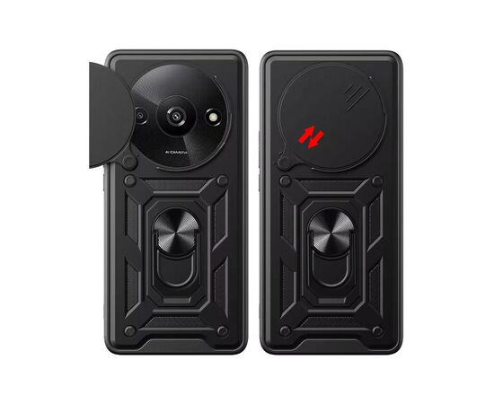 Чехол для мобильного телефона BeCover Military Xiaomi Redmi A3 4G Black (711319), изображение 2