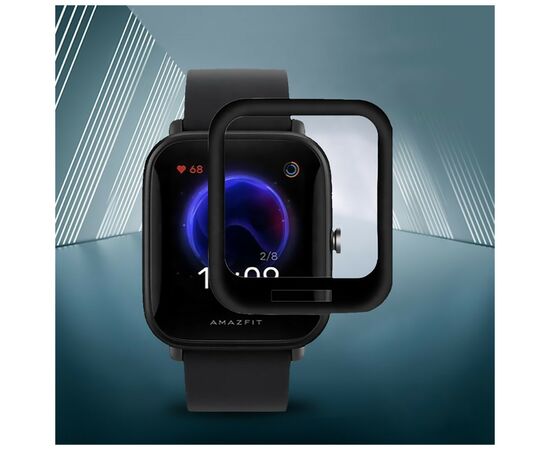 Плівка захисна BeCover Amazfit Bip U Pro Black (706054), зображення 4 Плівка захисна BeCover Amazfit Bip U Pro Black (706054), зображення 4