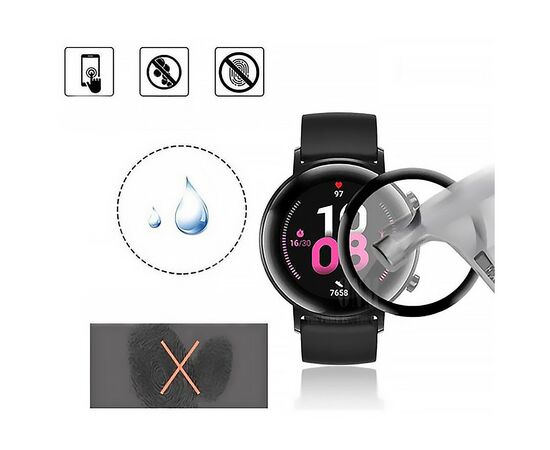 Плівка захисна BeCover Honor MagicWatch 2 42mm Black (706045), зображення 4 Плівка захисна BeCover Honor MagicWatch 2 42mm Black (706045), зображення 4