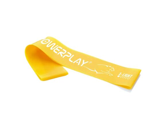 Еспандер PowerPlay -стрічка 4113 Mini Power Band 0.4мм Жовта (PP_4113_Yellow)