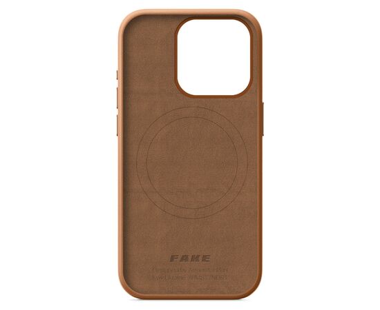 Чохол до мобільного телефона Armorstandart FAKE Leather Case Apple iPhone 15 Pro Light Coffee (ARM76300), зображення 2