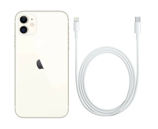 Мобільний телефон Apple iPhone 11 64Gb White (MHDC3), зображення 4 Мобільний телефон Apple iPhone 11 64Gb White (MHDC3), зображення 4
