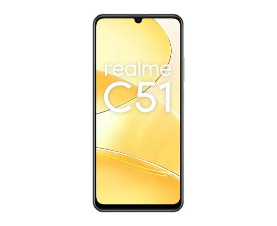 Мобильный телефон realme C51 4/128GB Carbon Black, изображение 2 Мобильный телефон realme C51 4/128GB Carbon Black, изображение 2