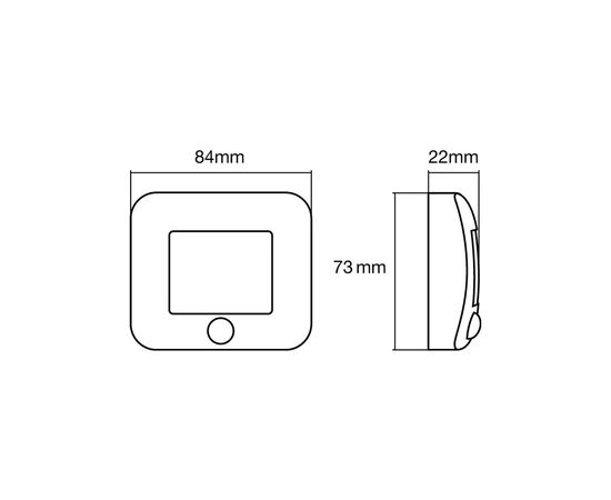 Нічник LEDVANCE NIGHTLUX HALL SI 4,5V (4058075260672), зображення 4 Нічник LEDVANCE NIGHTLUX HALL SI 4,5V (4058075260672), зображення 4