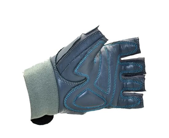 Перчатки для фитнеса MadMax MFG-921 Voodoo Mid grey/light blue S (MFG-921-BLU_S), изображение 3 Перчатки для фитнеса MadMax MFG-921 Voodoo Mid grey/light blue S (MFG-921-BLU_S), изображение 3