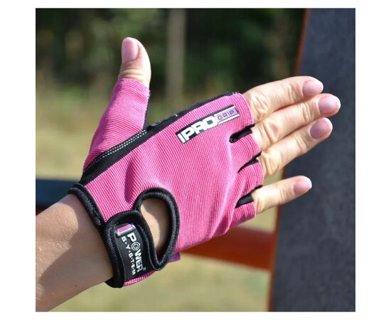Перчатки для фитнеса Power System PS-2250 Pro Grip жіночі Pink M (PS-2250_M_Pink), изображение 2 Перчатки для фитнеса Power System PS-2250 Pro Grip жіночі Pink M (PS-2250_M_Pink), изображение 2